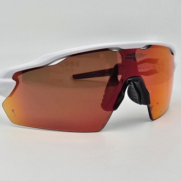 Oakley OO9211-04 Radar EV Pitch Polished White Frame Prizm Field Lens Sunglasses - Picture 6 of 16